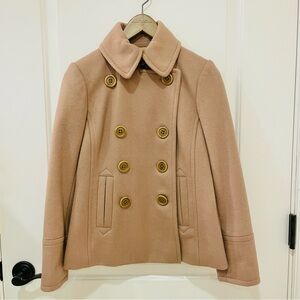 *NEW* - Classic Camel Peacoat by JCrew
